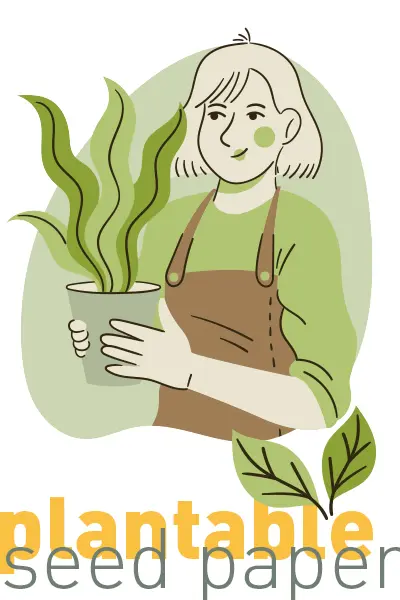 Plantable Seed Paper Products p1